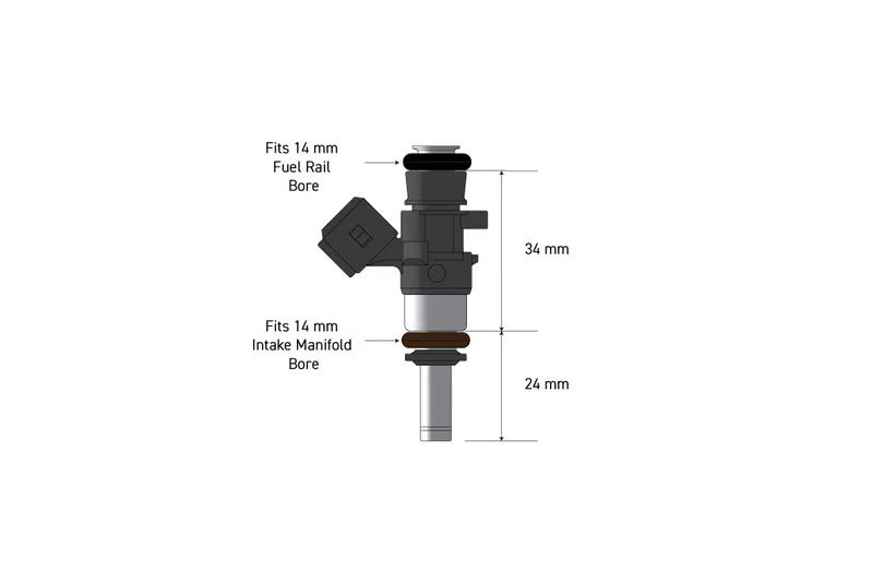 Bosch 980cc injectors - Flowmatched set of 8 (0280158040) HT-080104