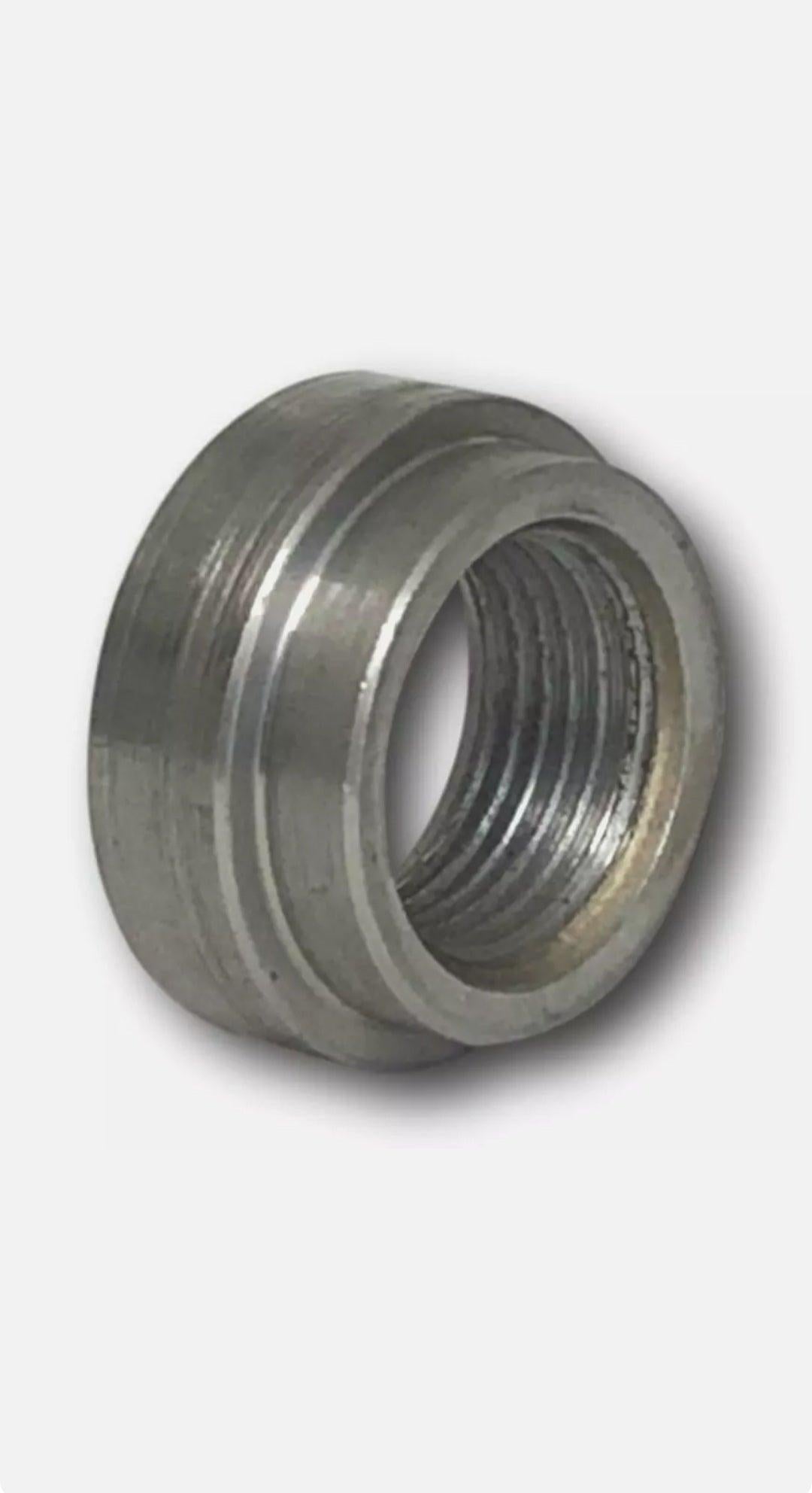 EXHAUST O2 SENSOR WELD ON BUNG MILD STEEL M18X1.5MM - Adrian Stratford Motorsport