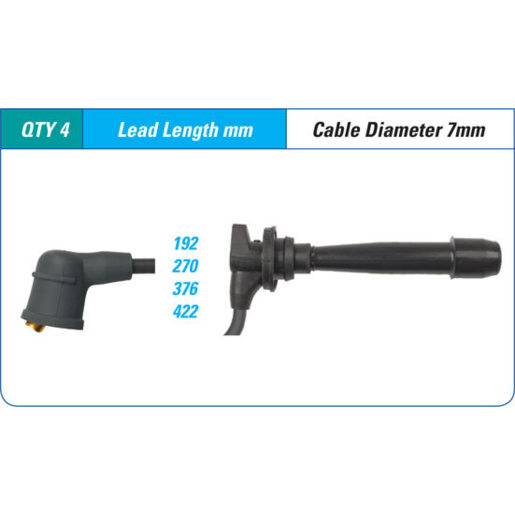 Hyundai Excel spark plug lead kit
