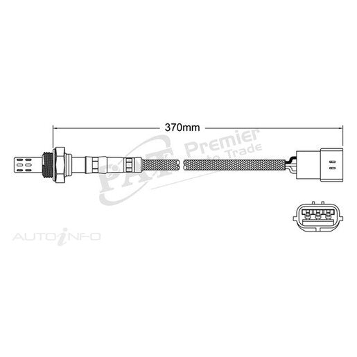 Hyundai Excel oxygen o2 sensor